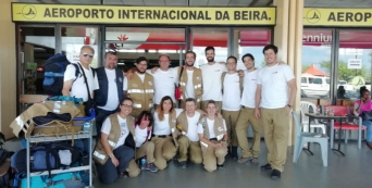 Task Force Operação Embondeiro, Beira, semana 15 - 21.04